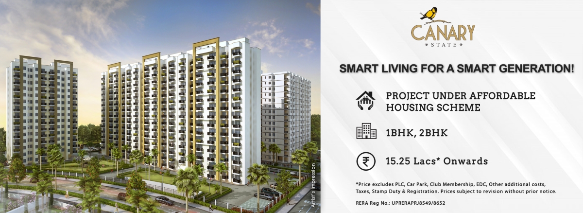 Flats with excellent amenities in a township on Kanpur road